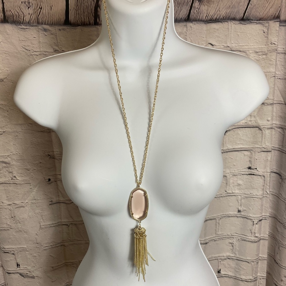 Kendra Scott long tassel necklace